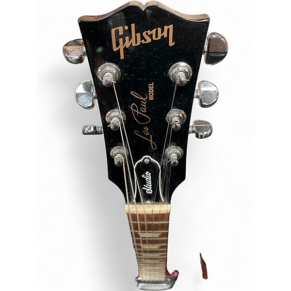Used Gibson Les Paul Studio Cherry Solid Body Electric Guitar