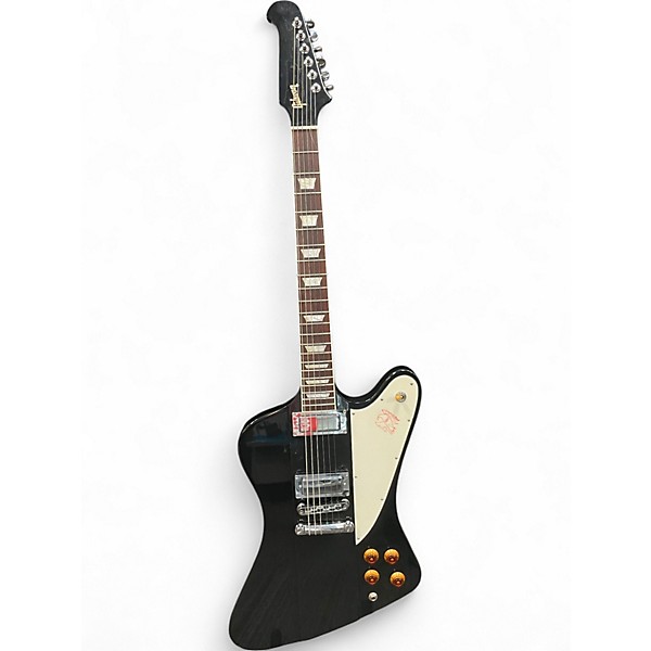 Used Gibson Firebird Black and White Solid Body Electric Guitar