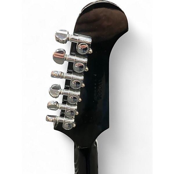 Used Gibson Firebird Black and White Solid Body Electric Guitar