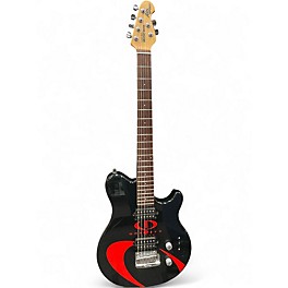 Used Ernie Ball Music Man Axis Sport Black Solid Body Electric Guitar