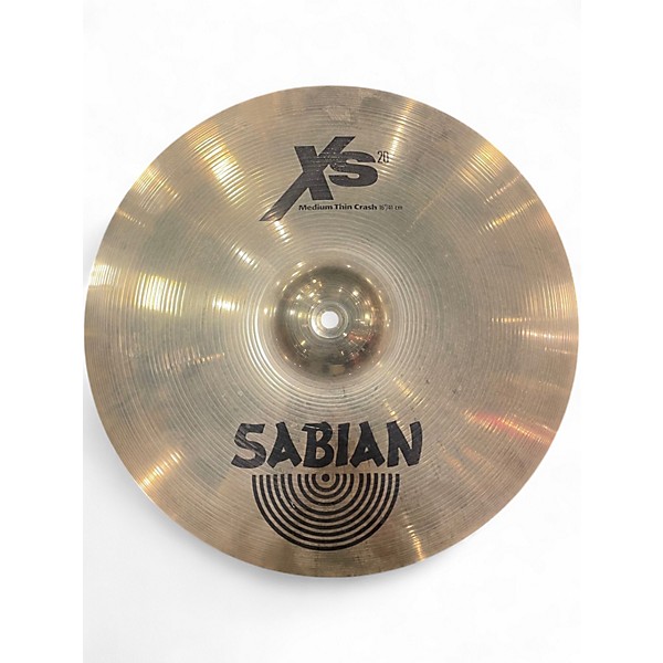 Used SABIAN 16in XS20 Medium Thin Crash Cymbal