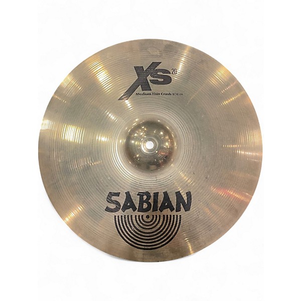 Used SABIAN 16in XS20 Medium Thin Crash Cymbal