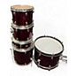 Used CB Percussion 5 Piece sp series Red Drum Kit thumbnail