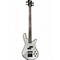 Used Spector Performer 4 Silver Electric Bass Guitar thumbnail
