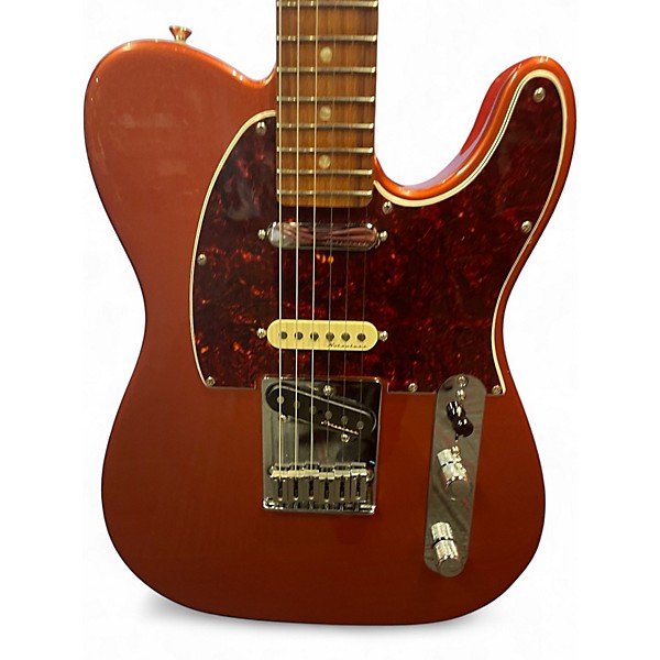 Used Fender Player Plus Telecaster Burgundy Mist Solid Body Electric Guitar
