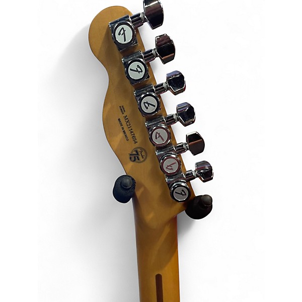 Used Fender Player Plus Telecaster Burgundy Mist Solid Body Electric Guitar
