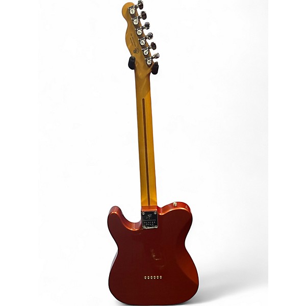 Used Fender Player Plus Telecaster Burgundy Mist Solid Body Electric Guitar