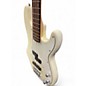 Used Squier Precision Bass Special White Electric Bass Guitar