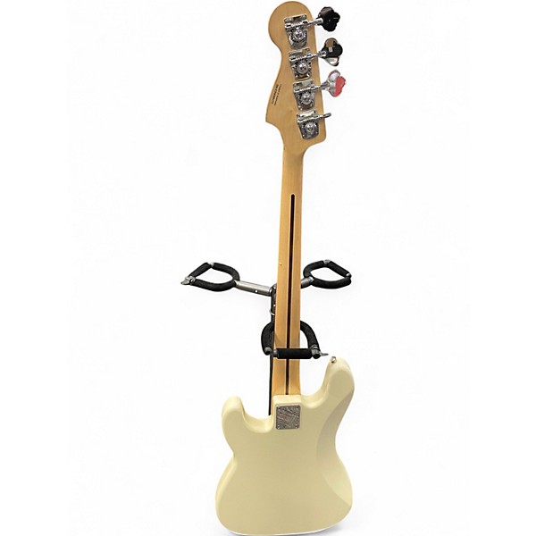 Used Squier Precision Bass Special White Electric Bass Guitar