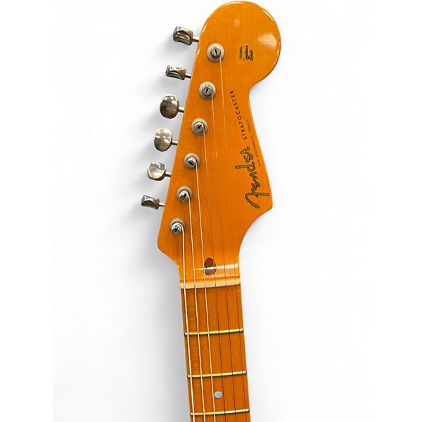 Used Fender Artist Series Eric Johnson Stratocaster Black Solid Body Electric Guitar