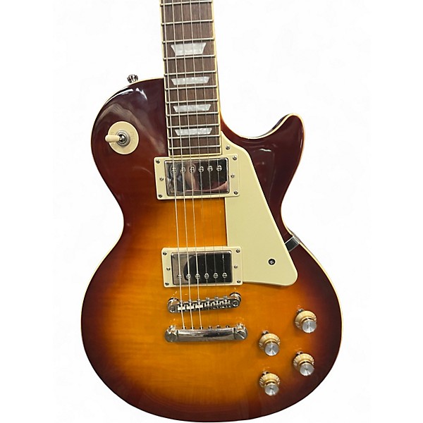 Used Epiphone Les Paul Standard 3 Tone Sunburst Solid Body Electric Guitar