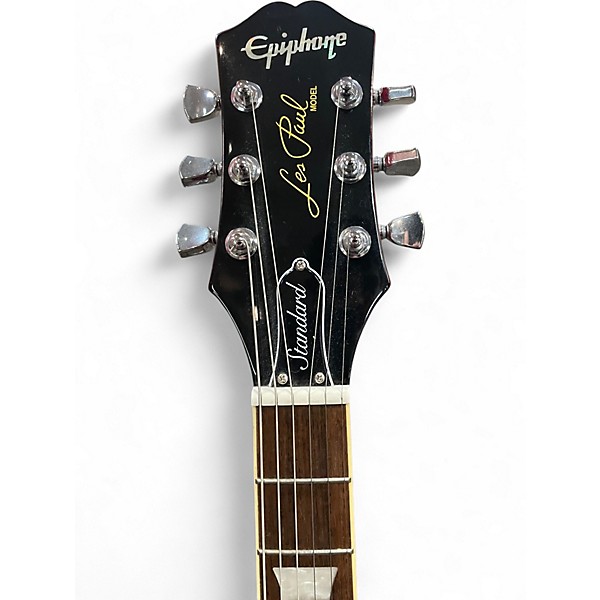 Used Epiphone Les Paul Standard 3 Tone Sunburst Solid Body Electric Guitar