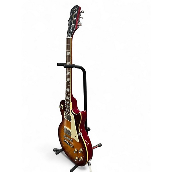 Used Epiphone Les Paul Standard 3 Tone Sunburst Solid Body Electric Guitar