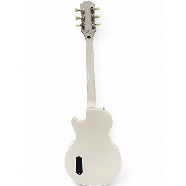 Used Epiphone LES PAUL JUNIOR BILLIE JOE ARMSTRONG SIGNATURE White Solid Body Electric Guitar