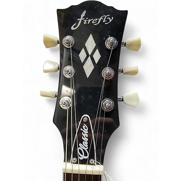 Used Firefly FFSPS 2 Color Sunburst Hollow Body Electric Guitar