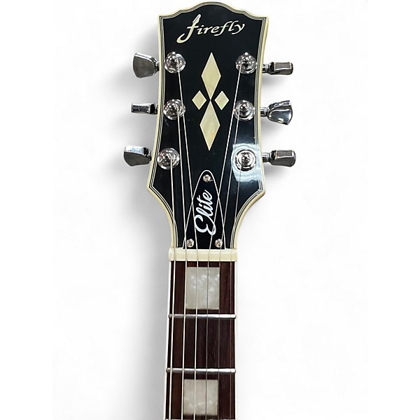 Used Firefly FFSP MEDUSA Silverburst Solid Body Electric Guitar