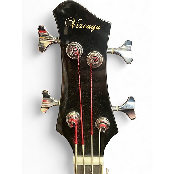Used Vizcaya AEBBKAKIT Black Acoustic Bass Guitar