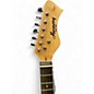 Used Harmony H802 Black Solid Body Electric Guitar