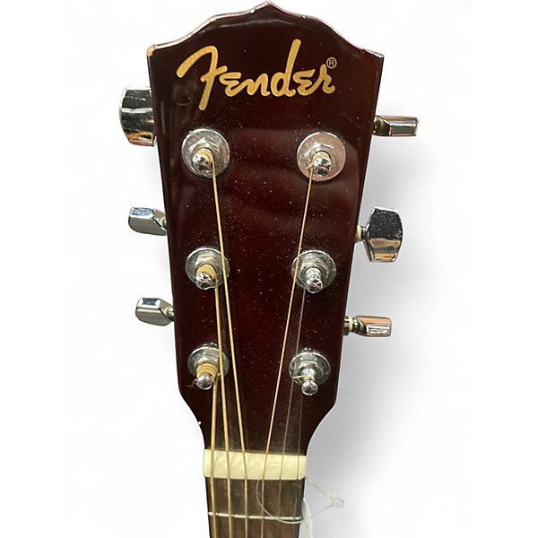 Used Fender FA100 Natural Acoustic Guitar