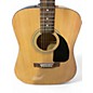 Used Fender FA100 Natural Acoustic Guitar