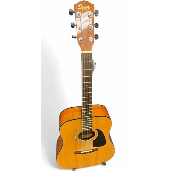 Used Squier SD8S Natural Acoustic Guitar