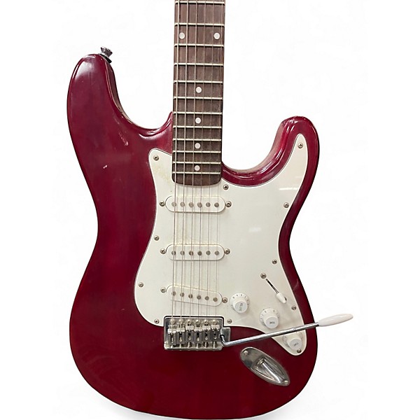 Used Jay Turser S STYLE Red Solid Body Electric Guitar