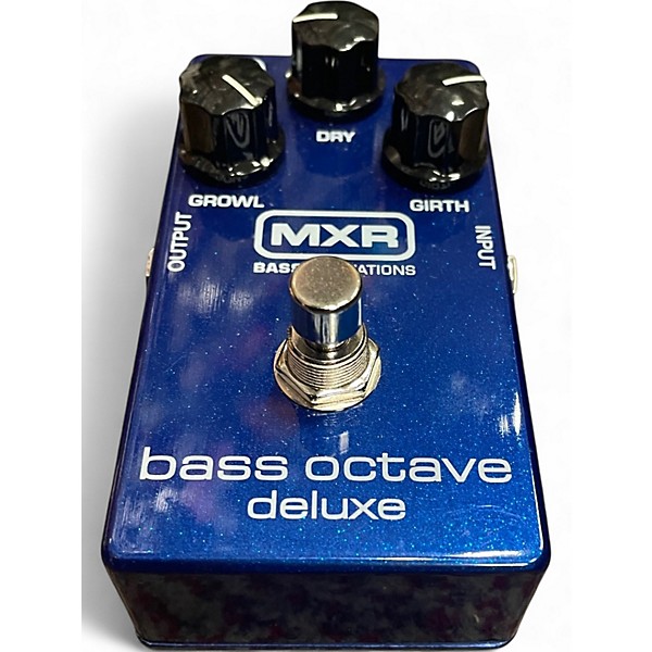 Used MXR M288 Bass Octave Deluxe Bass Effect Pedal