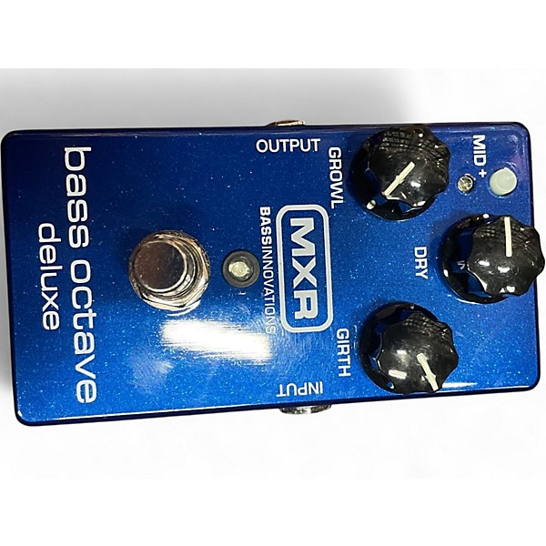 Used MXR M288 Bass Octave Deluxe Bass Effect Pedal