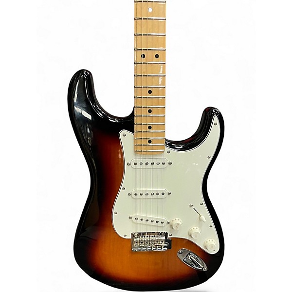 Used Fender Player II Stratocaster 3 Tone Sunburst Solid Body Electric Guitar