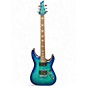 Used Schecter Guitar Research Omen Extreme 6 Ocean Blue Burst Solid Body Electric Guitar thumbnail