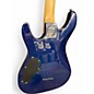 Used Schecter Guitar Research Omen Extreme 6 Ocean Blue Burst Solid Body Electric Guitar