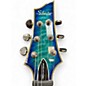 Used Schecter Guitar Research Omen Extreme 6 Ocean Blue Burst Solid Body Electric Guitar