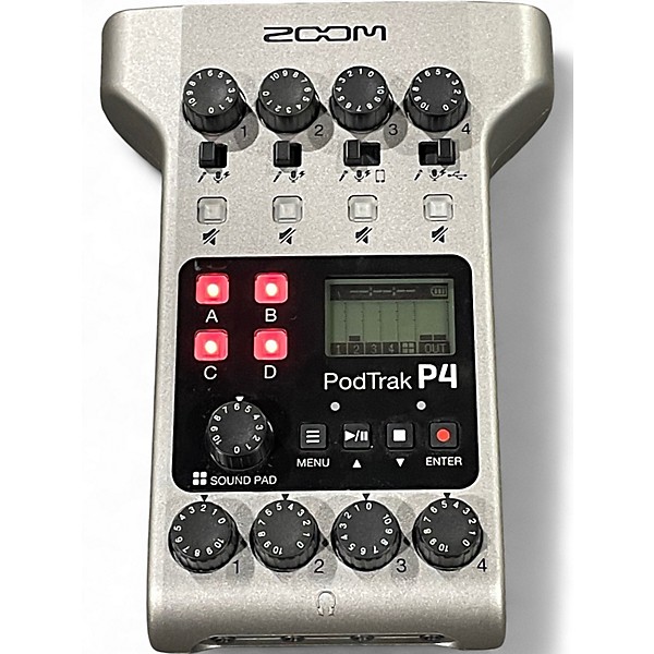 Used Zoom PODTRAK P4 Audio Interface