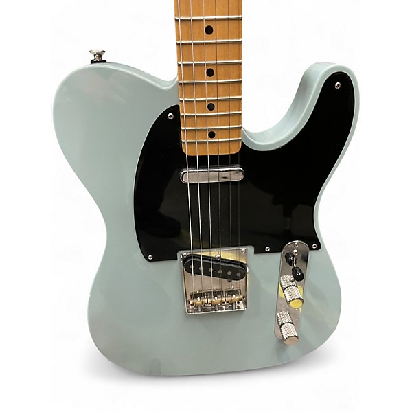 Used Hahn Z28 Blue Solid Body Electric Guitar