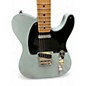 Used Hahn Z28 Blue Solid Body Electric Guitar