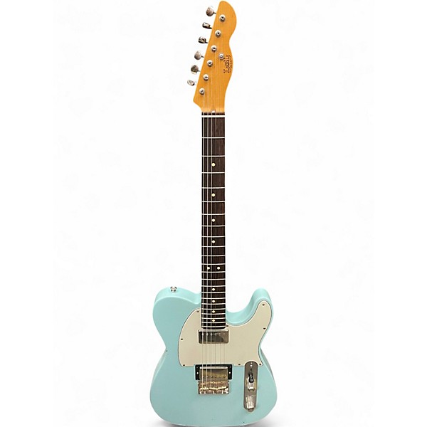 Used LsL Instruments BADBONE RELIC Blue Solid Body Electric Guitar