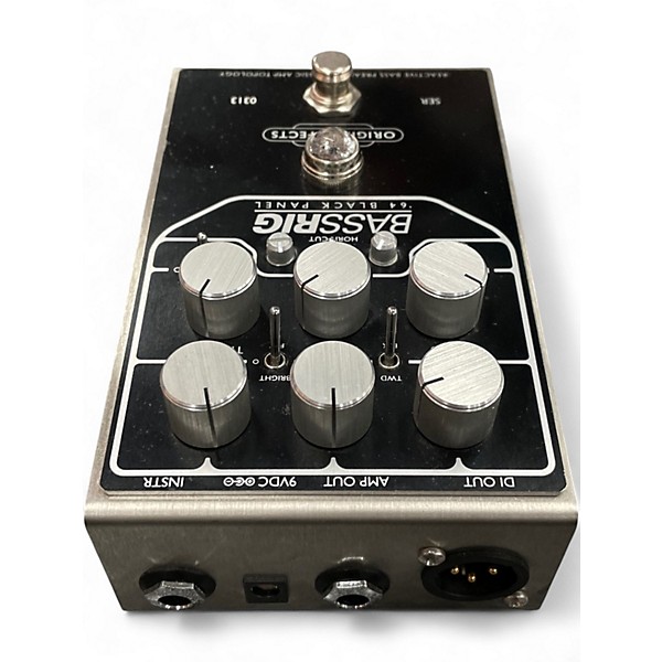Used Origin Effects BASSRIG 64 Black Panel Bass Effect Pedal