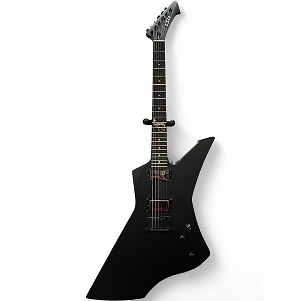 Used ESP LTD James Hetfield Snakebyte Black Solid Body Electric Guitar