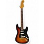 Vintage 1996 Fender Stevie Ray Vaughan Stratocaster 3 Color Sunburst Solid Body Electric Guitar thumbnail