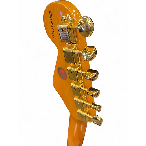 Vintage 1996 Fender Stevie Ray Vaughan Stratocaster 3 Color Sunburst Solid Body Electric Guitar