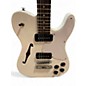 Used Fender JA90 Jim Adkins Thinline Telecaster White Hollow Body Electric Guitar
