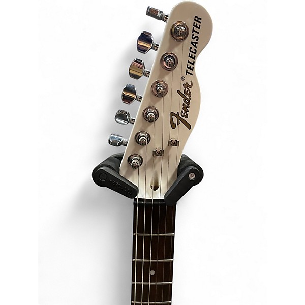 Used Fender JA90 Jim Adkins Thinline Telecaster White Hollow Body Electric Guitar
