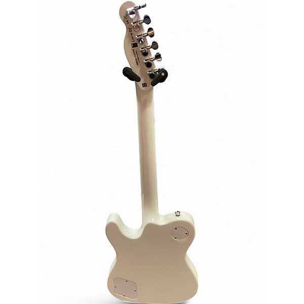 Used Fender JA90 Jim Adkins Thinline Telecaster White Hollow Body Electric Guitar