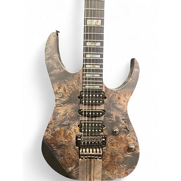 Used Ibanez RGT1270PB Gray Solid Body Electric Guitar