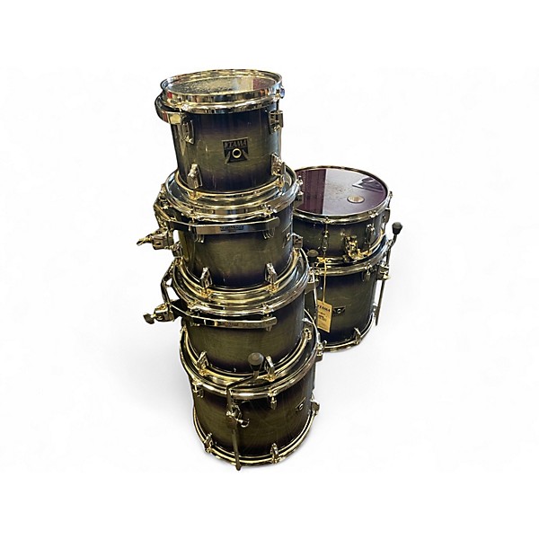 Used TAMA 7 Piece Superstar Blue Drum Kit