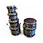Used TAMA 7 Piece Superstar Blue Drum Kit