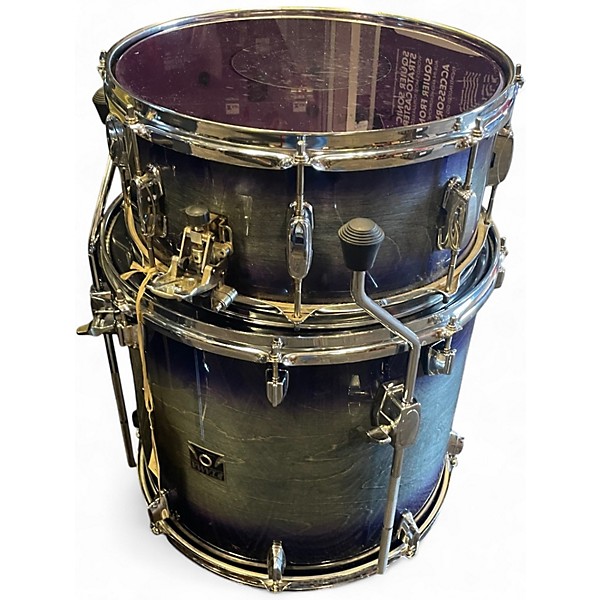 Used TAMA 7 Piece Superstar Blue Drum Kit