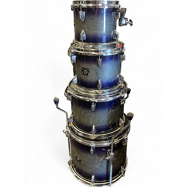 Used TAMA 7 Piece Superstar Blue Drum Kit