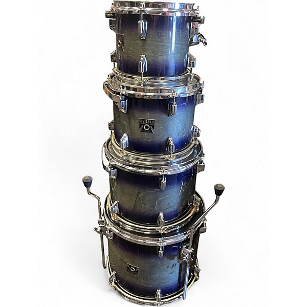 Used TAMA 7 Piece Superstar Blue Drum Kit