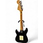 Used 2002 Squier Affinity Stratocaster Black Solid Body Electric Guitar